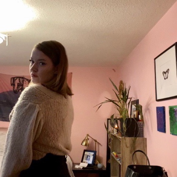tan asos knit cardigan - Picture 2 of 4
